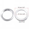 X Autohaux 4pcs Od 78 1mm To Id 57 Aluminum Alloy Car Auto Hub Centric Rings Wheel Bore Center Spacer Replacement