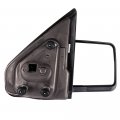 Aintier Towing Mirror Compatible With 2004-2014 Ford For F-150 Series Tow Power Adjusted Heated No Turn Signal Light Black