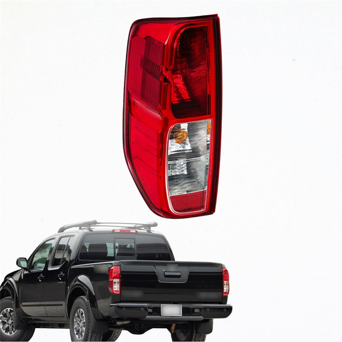 Halogen Tail Light Replacement For Frontier 2005 2021 Equator 2009 2012 Driver Left Side Rear Clear Lens Lamp With Bulbs