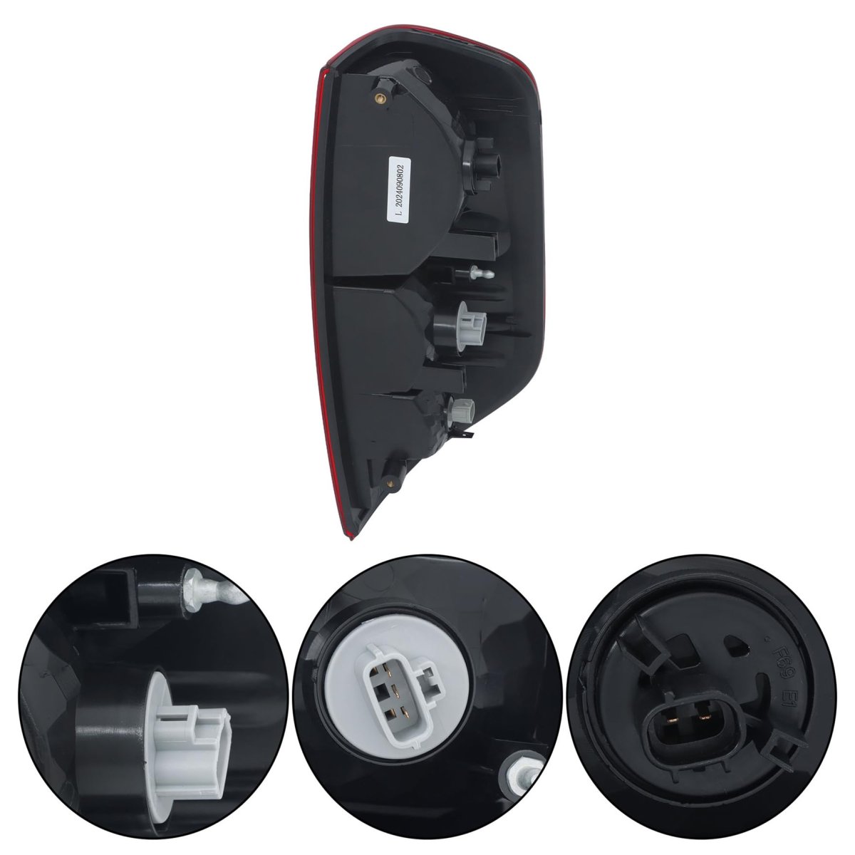 Halogen Tail Light Replacement For Frontier 2005 2021 Equator 2009 2012 Driver Left Side Rear Clear Lens Lamp With Bulbs