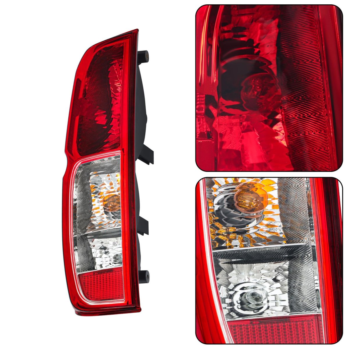 Halogen Tail Light Replacement For Frontier 2005 2021 Equator 2009 2012 Driver Left Side Rear Clear Lens Lamp With Bulbs