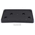 Motoku Front Bumper License Plate Bracket Mounting Holder Frame For Jeep Grand Cherokee 2016-2022 With Screws