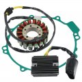 Stator Coil Rectifier Gasket For Honda Vfr800 Interceptor 2000-2001 Oem 31120-mbg-003 31120-mbg-d01 31600-mbg-306 11636-mbg-000