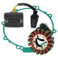 Stator Coil Rectifier Gasket For Honda Vfr800 Interceptor 2000-2001 Oem 31120-mbg-003 31120-mbg-d01 31600-mbg-306 11636-mbg-000