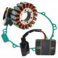 Stator Coil Rectifier Gasket For Honda Vfr800 Interceptor 2000-2001 Oem 31120-mbg-003 31120-mbg-d01 31600-mbg-306 11636-mbg-000