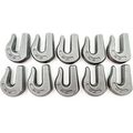 10 Forged 1 2 Weld On Grab Chain Hooks Grade 70