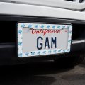 Happy Blue S Clues License Plate Tag Frame