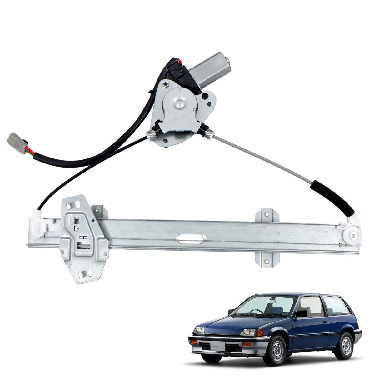Front Left Power Window Regulator With Motor For Civic 1996-2000 Replacement 741-734
