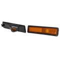 Side Marker Lamp Housing 2pcs Front Light Cover Car Lens Replacement Light 63141377849 For E30 E32 E34 318i 325i 525i 735i
