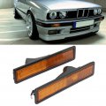 Side Marker Lamp Housing 2pcs Front Light Cover Car Lens Replacement Light 63141377849 For E30 E32 E34 318i 325i 525i 735i