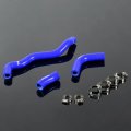 Gplus Silicone Radiator Coolant Hose Tube Kit Clamps For Suzuki 2002-2015 Drz400s Drz400a Sm Blue