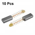 Uxcell 10pcs Carbon Brushes For Electric Motor 13mmx6mmx4mm Power Tool Replacement Repair Part