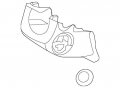 2016-2016 Kia Lower Column Cover 84850-c6000wk 