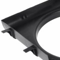 Mb3110108 Factory Style Radiator Cooling Fan Shroud Compatible With Mercedes-benz Sprinter 2500 3500 3 0l 2010-2018 Black