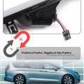 Nslumo Led Side Marker Lights Replacement For 2017 2018 2019 2020 2021 2022 Chrysler Pacifica Amber Front Rear Red Markers Left