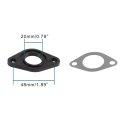 Goofit 20mm Carburetor Intake Manifold Gaskets With O-ring Replacement For 50cc 70cc 90cc 110cc 125cc Motovox Mvx70 Beach Buggy