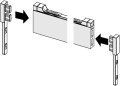Gordon Glassa Header Retainer Support Bracket For Sliding Frameless Shower Doors