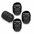 Ipick Image For Ford F-150 In Black On Hexagon Shape Aluminum Tire Valve Stem Caps