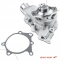 A-premium Engine Aluminum Water Pump Fits For 6cyl 4 0l Compatible With Jeep Grand Cherokee 1999-2004 Wrangler 2000-2006 8-pc
