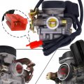 Procompany Carburetor For 50cc Scooter Gy6 139qmb Moped 49cc 60cc Sunl Baja With 2-pin Electric Choke Plug Style