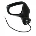 Partomotive For 14-17 Mazda6 Power Heated W Turn Signal Light Manual Folding Mirror Driver Side 