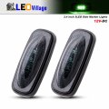 Ledvillage 3 4 Inch Smoked Lens Green Led Clearance Lamp Side Marker Fender Lights Dually Bed For Truck Pickup Rv Universal 12v