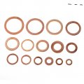 Supvox 1 Box 150pcs Copper Sump Plug Washer Gasket