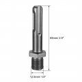 Uxcell 1 2-inch Male Thread Hex Nut Shank Drill Chuck Adapter 3pcs