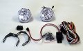 Blinglights Genuine 3 Inch Round Xtra 35w 70w Fog Light Driving Lamp Kit Non-halo Version 
