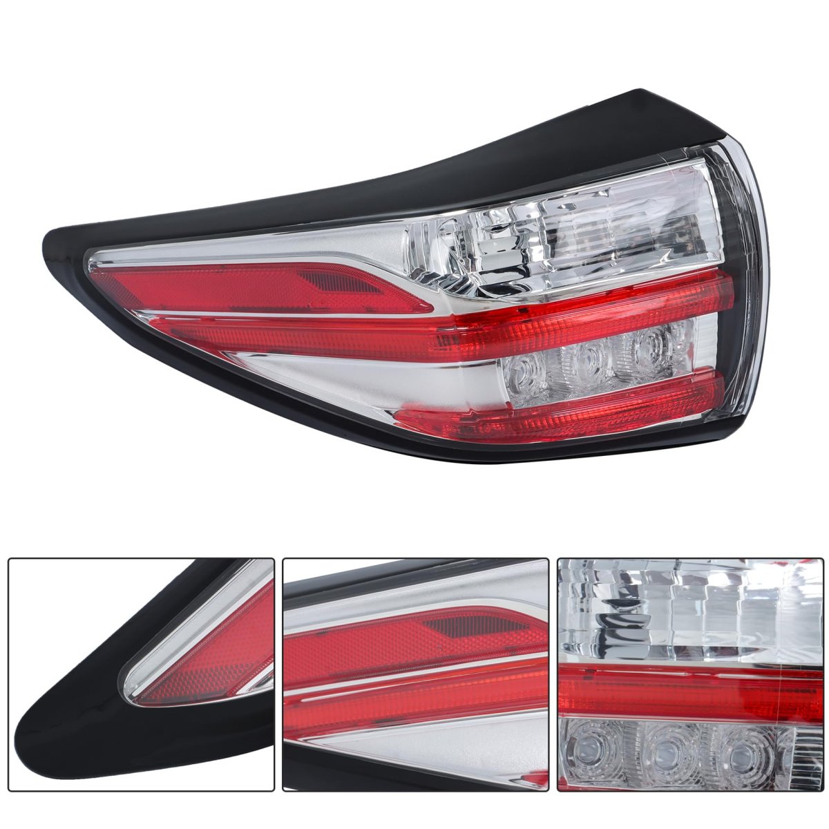 Left Outer Rear Tail Light Replacement For Nissan Murano 2015-2018 Lamp Assembly Lh Ni2804103 26555-5aa0b