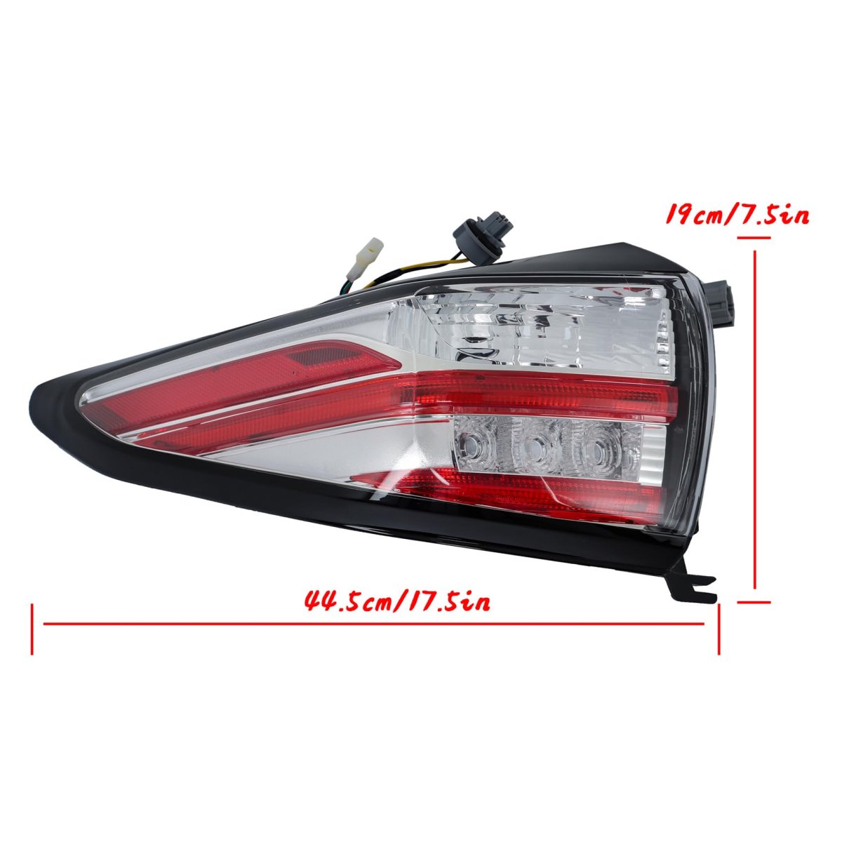 Left Outer Rear Tail Light Replacement For Nissan Murano 2015-2018 Lamp Assembly Lh Ni2804103 26555-5aa0b