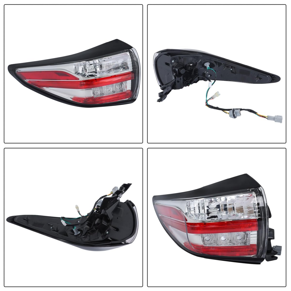 Left Outer Rear Tail Light Replacement For Nissan Murano 2015-2018 Lamp Assembly Lh Ni2804103 26555-5aa0b