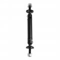 X Autohaux 2pcs Car Universal Adjustable Front Bumper Lip Lever Splitter Support Rod Black
