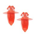 Molding Retainers For Toyota Tacoma 2005 To 2020 Red Plastic Fasteners 0 319 In Hole Size 17 19 Mm Head Diameter Replaces 75395 