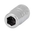 Performance Tool W36802 Chrome 1 4 Drive Hex Bit Socket 3 32 