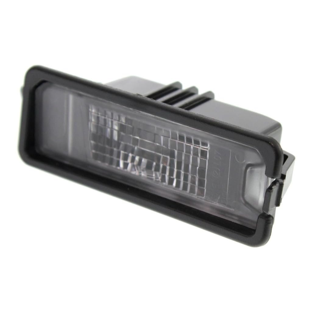 License Plate Lights Assembly Pair With Bulbs For Volkswagen Golf 2010 2011 2012 2013 2014 Fits Vw2870108 And 1k8943021 Driver