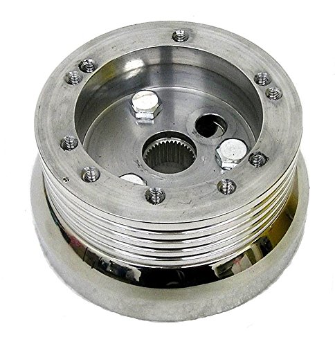 Fits 1969 1994 Chevy Caprice 5 6 Hole Polished Steering Wheel Adapter