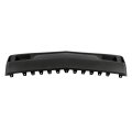 Front Bumper Filler Panel Black Plastic Replacement For Silverado 1500 2014 2015 Part Number 23126342 
