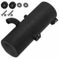 Caltric Black Exhaust Muffler Silencer Compatible With Polaris Sportsman 570 6x6 2018 2019 2020 2021