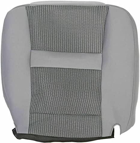 Passenger Side Bottom Seat Cover Replacement Cloth Gray For Dodge Ram 1500 2500 3500 4500 5500 2006 2007 2008 2009 2010
