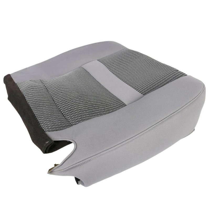 Passenger Side Bottom Seat Cover Replacement Cloth Gray For Dodge Ram 1500 2500 3500 4500 5500 2006 2007 2008 2009 2010
