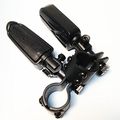 Motorcycle Highway Flame Foot Pegs Clamps Mounting Bracket For Yamaha V-star Xvs1300 Xvs650 Xvs950 Xvs1100