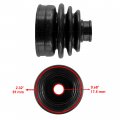 Caltric 2 Front Axle Inner Outer Cv Boot Kit For Compatible With Yamaha Rhino 700 Yxr700f 4wd Fi 2008-2013