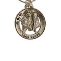 Creative Pewter Designs Coon Hound Key Chain Antiqued Finish Dk060 