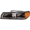 Chevy Colorado Corner Light Driver Side Park Signal Lamp 2005 2006 2007 2008 Chrome Interior Clear And Amber Lens Xtreme 