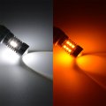 Katur 7443 7444na 7441 992 Extremely Bright Amber White Dual Color Switchback Turn Signal Led Light Bulbs Lens Brake With