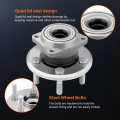 Ocpty 1pc New Premium 512512 Rear Wheel Bearing And Hub Assembly Fit For 5-lug W O Abs 2003 2004 2005 2006 Pontiac Vibe Toyota