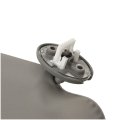 Toyota Highlander 2008 09 10 11 12 2013 Sun Visor Driver Side Gray With Vanity Light And Mirror Replacement For To2942106 