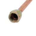Uxcell G1 8 Hex Nut 400 Length Air Compressor Exhaust Tube Replacement Copper Tone