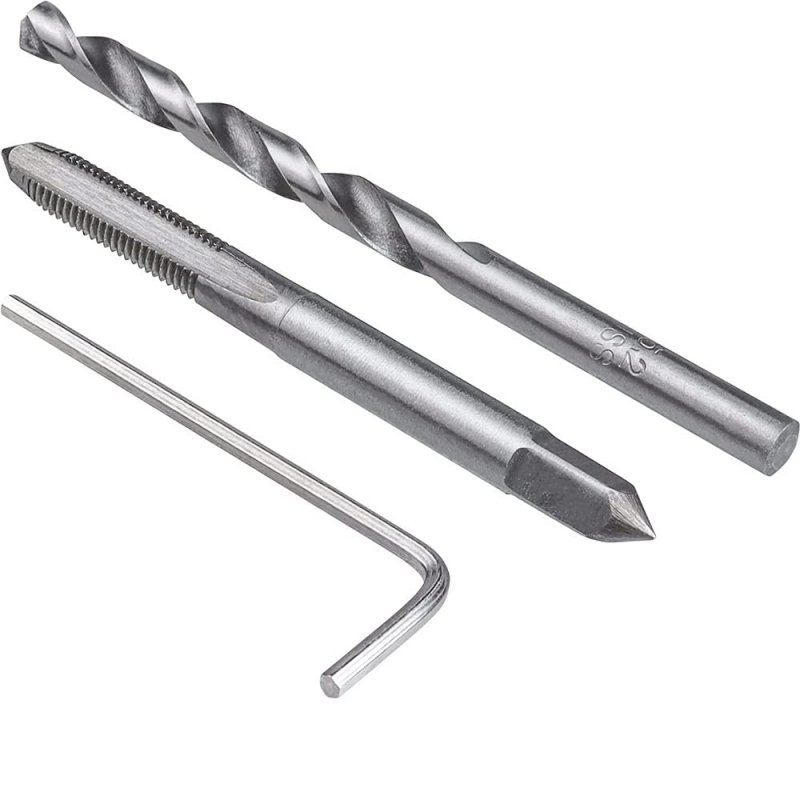 M6 X 1 0mm Thread Repair Insert Kit 30 Piece Stainless Steel Helicoil Coil Compatible Hand Tool Set For Auto Engine And Vehicle